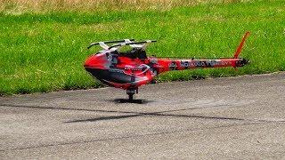 TAREQ ALSAADI GOBLIN KRAKEN 3D RC HELICOPTER SWISS HELI CHALLENGE 2019