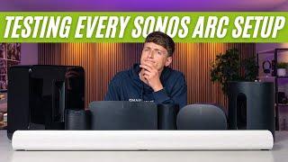 Testing EVERY Sonos Arc Surround Sound Setup...