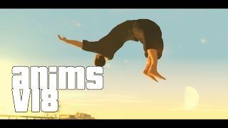 GTA SA | AnimsV18 | Parkour and Freerunning 2017