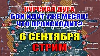 Курская дуга. БОИ ИДУТ УЖЕ МЕСЯЦ! ЧТО ПРОИСХОДИТ? 6 сентября 2024 в 22:00мск