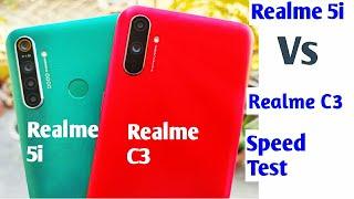 Realme C3 Vs Realme 5i Speed Test, Multitasking Comparison