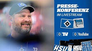 RE-LIVE: PRESSEKONFERENZ MIT STEFFEN BAUMGART I 2. Spieltag I HSV vs. Hertha BSC