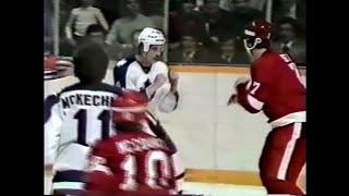 Red Wings - Maple Leafs rough stuff 3/21/79