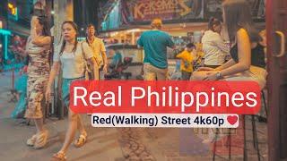 The New Red Street Angeles City Philippines 4k60P