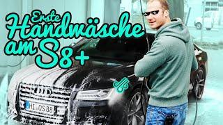 HQS Autopflege - Meine "Erste" Handwäsche am Audi S8+ (4H) bei KWash