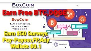 how to Earn Free #Dogecoin,BTC Without Investment/Join to#Faucet 5 Mints/PTC Ads/Links views/Paying