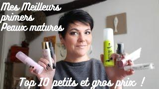 Mes bases préférées ️ / TOP 10 PRIMERS peaux matures #revue #primer #bases