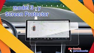 teslaproducts - model 3 Screen Protector - model 3 Model Y screen