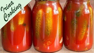 Best Recipe!  Crispy Bloody Mary Pickled Cucumbers IrinaCooking