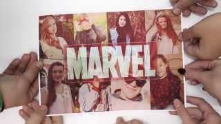 Визитка на Communication 2015 команда "Marvel" Красненский район