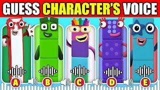  Guess the NUMBERBLOCKS Characters by Their Voice! | Number Blocks Animation Quiz