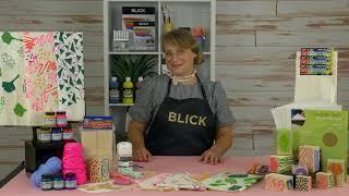 Fabric Printing with Multi Sided Relief Blocks - Lesson Plan | BLICK Art Materials