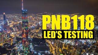 PNB 118 LED'S TESTING VS KLCC IN PINK!