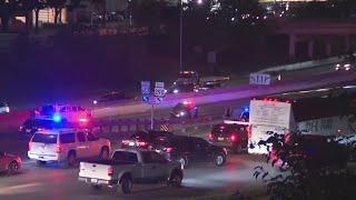 Northbound I-35 is closed in downtown Austin after deadly crash