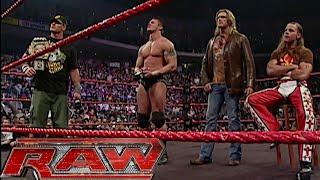 Randy Orton, Edge, Shawn Michaels, John Cena & Etc... Segment RAW Apr 09,2007