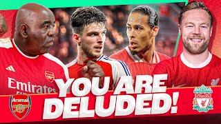 ‘YOU ARE DELUDED!’ | ARSENAL V LIVERPOOL | MATCH PREVIEW FEATURING ROBBIE AND CECIL @AFTVmedia