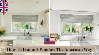 How To Frame A Window The American Way - DIY Hack  Can A Brit Do It Well?