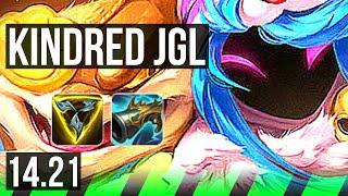 KINDRED vs GRAVES (JGL) | 7/1/1, Godlike | KR Challenger | 14.21