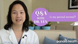 Is my period normal? - Pandia Health