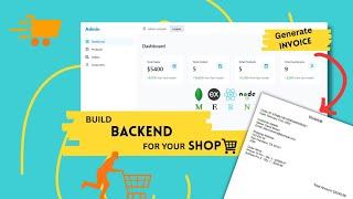 E-Commerce Backend | Backend | MERN | Invoice Generate | Dashboard