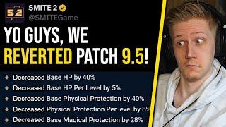 BREAKING: PATCH 9.5 REVERTED IN SMITE!