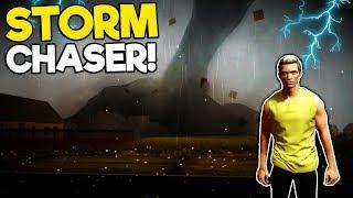 Massive Tornado Destroys Neighborhood! - Storm Chasers Gameplay - Tornado Simulator