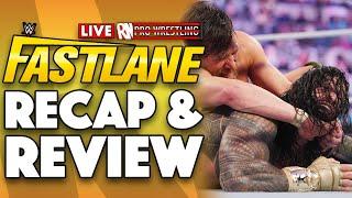 WWE Fastlane 2021 Recap & Review (LIVE) | Rebellious Noise Pro Wrestling Podcast