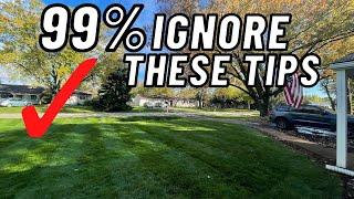 I regret not understanding these tips about lawn care