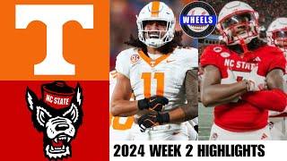 #14 Tennessee vs #24 NC State | Full Game Highlights | 2024 College Football Highlights