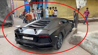 Driving Lamborghini In OLD CITY | Reactions | INDIA