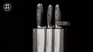 Schmidt Brothers Bonded Ash Knife Set