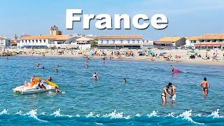 4K VIDEO BEACH WALK FRANCE La Camargue SLOW TV Travel vlog