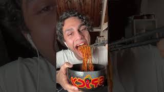 Spicy Korean Ramen ASMR No Sweat!?