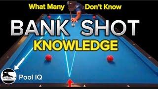 Secrets to making bank shots (free Pool lessons)