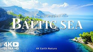 Baltic Sea 4K - Earth Nature - Incredible beautiful natural landscape with relaxing music