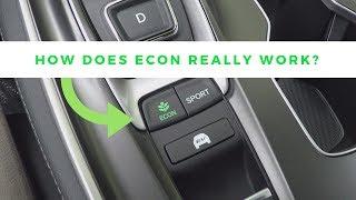 How To Use The Econ Button In Your Honda