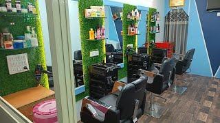 new salon design | low budget Salon | best Salon decoration | Salon tour