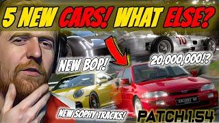  5 NEW Cars... INSANE Engine SWAPS...NEW Sophy Tracks... and MORE Patch 1.54! || Gran Turismo 7