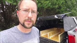 How to build Tacoma truck bed drawers for camping and overlanding.