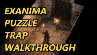 Exanima Level 1 Trap Puzzle Walk-through | The Labyrinth