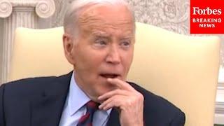 MOMENTS AGO: Biden Appears To Mock Reporters Peppering Him With Questions By Yelling Unintelligibly