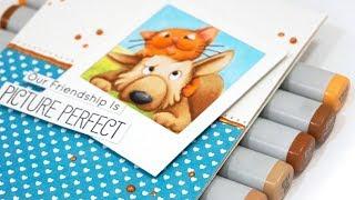 Copic Coloring with Mindy Baxter - Coloring Cats & Dogs