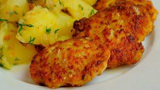 Мясные оладьи, которыя я готовлю вместо пирожков. Сочные и очень вкусные