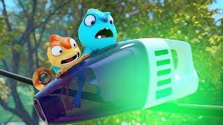 VACUUM #1 #2 #3 FULL EPISODE | Cam & Leon | Cartoon for Kids | Funny Cartoon