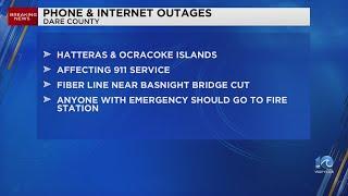 Hatteras, Ocracoke face cell phone, internet disruptions