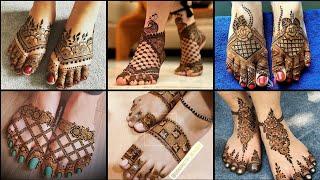 Simple Feet Mehndi Designs| Leg Mehndi Designs Simple| Henna\Mehendi Designs