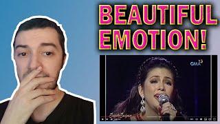 SHE IS NATIONAL TREASURE! - Regine Velasquez - What Kind of Fool Am I (Regine Velasquez Reaction)