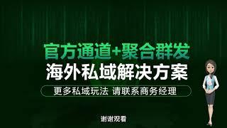 销大侠#WhatsApp再也不用担心封号问题！WS群发绝招解析