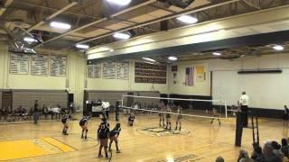 20131009 SJV vs RBC Varsity Girls Volleyball Match Set 2 of 3