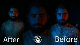 Red and blue effect in Photoshop cs6 2020 (Honey studio 5)